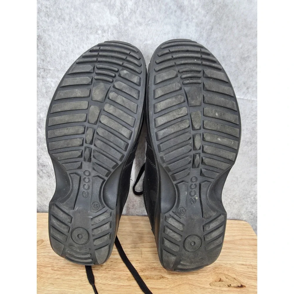 ECCO Oxford Shoes Mens US 11-11.5 Black Leather Fusion II Eu 45 Derby Comfort
